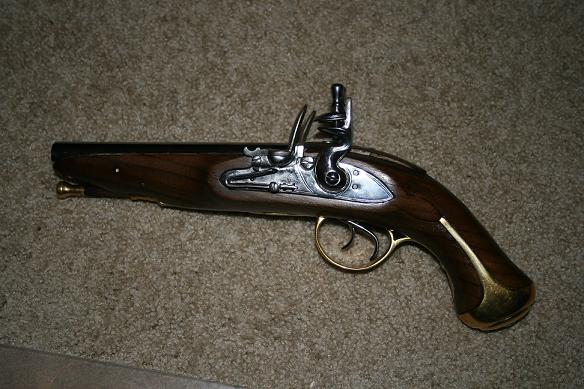 Double-Barreled Flintlock Pistol from MVT